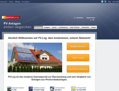 Strategie und Marketingbegleitung für PV-Log (Photovoltaik)